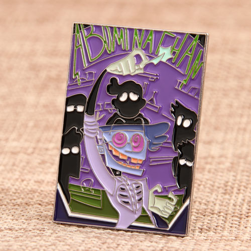 Custom Comic Enamel Pin
