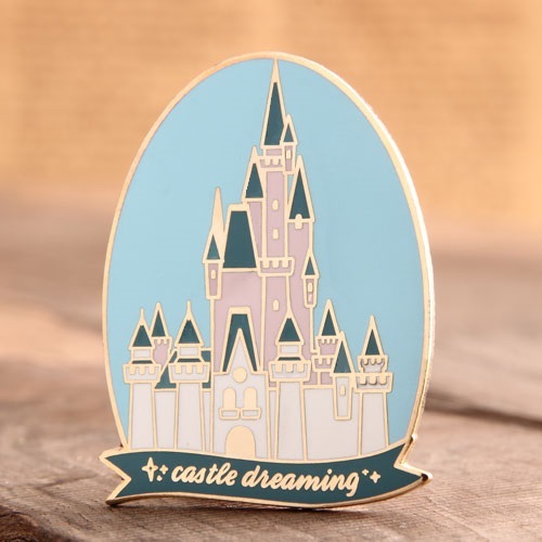 Castle Enamel Pins
