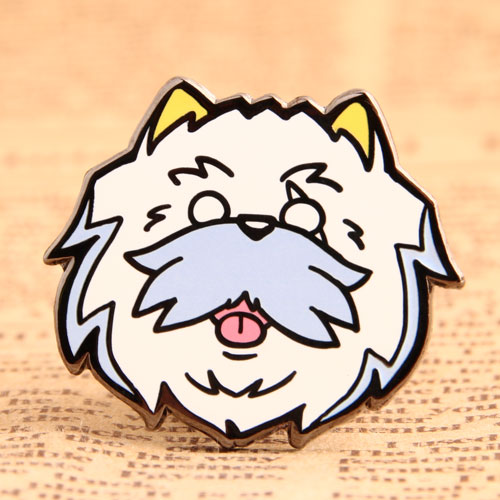 Mr. Dog Enamel Pin