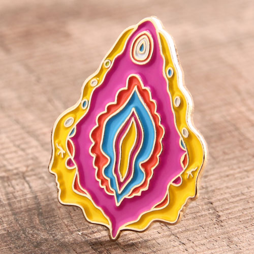 Custom Flame Lapel Pins