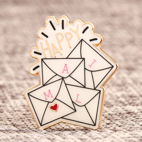 Mail Enamel Pins