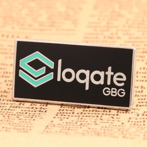 Loqate GBG Enamel Pins