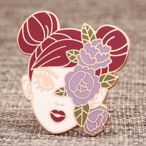 Pretty Girl Enamel Pin