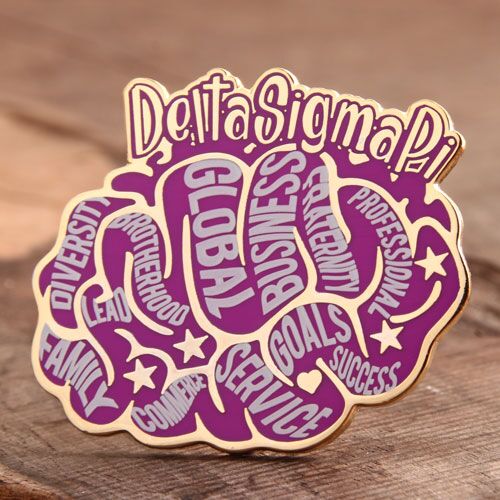 Brain Custom Enamel Pins 