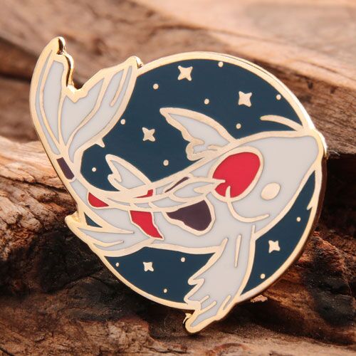 Custom Carp Enamel Pins