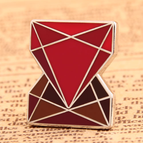 Custom Diamonds Enamel Pins 