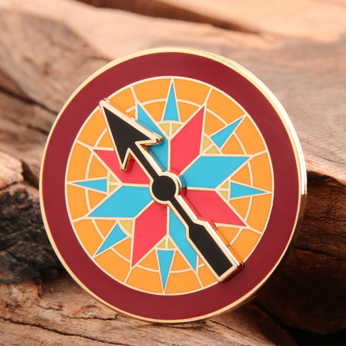  Compass Lapel Pins