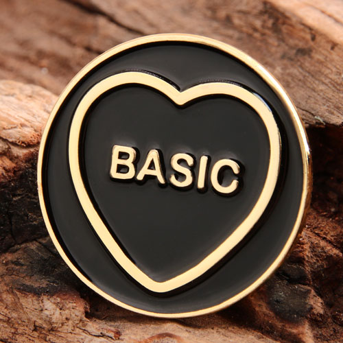 Basic Heart Lapel Pins