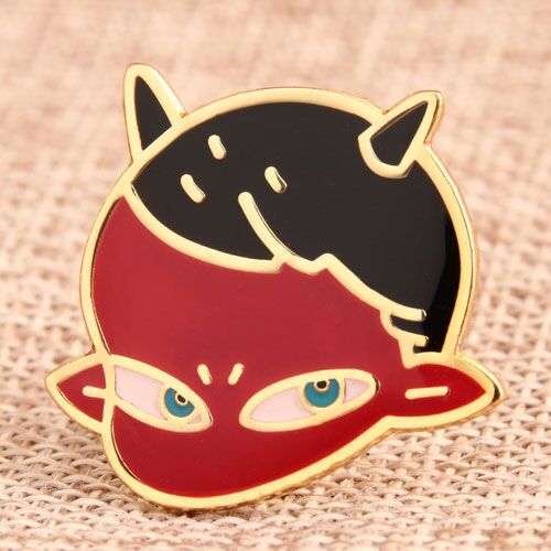 Red Imp Custom Pins