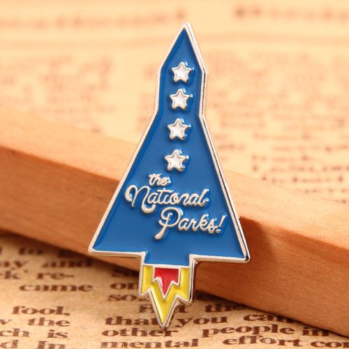 Custom Rocket Lapel Pins