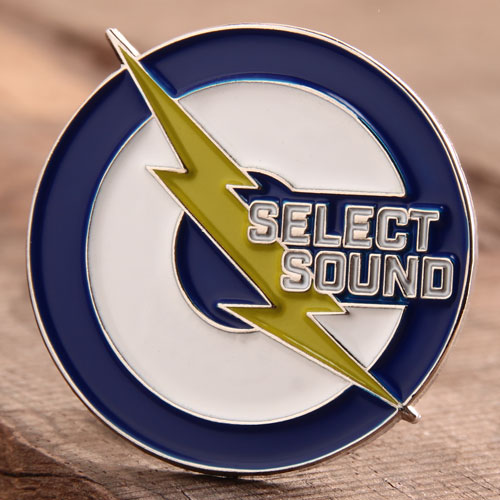 Select Sound Enamel Pins