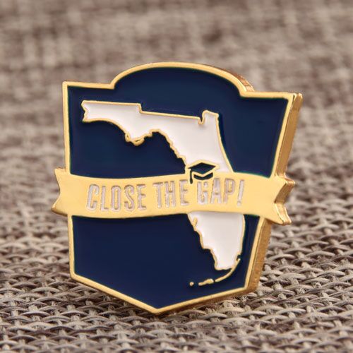 Close the Gap Enamel Pin