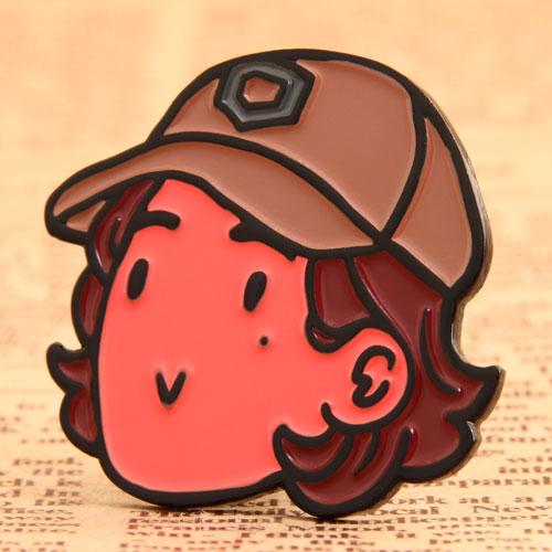 Girl Custom Enamel Pins