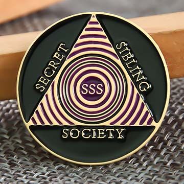 Three S Custom Enamel Pins