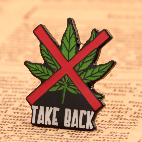 Take Back Enamel Lapel Pins