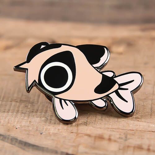 Pink Fish Enamel Pins