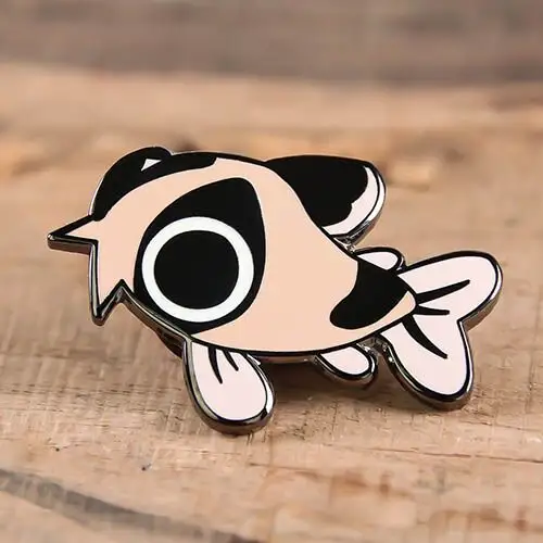 Pink Fish Enamel Pins
