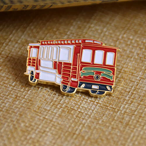 Bus Custom Enamel Pins