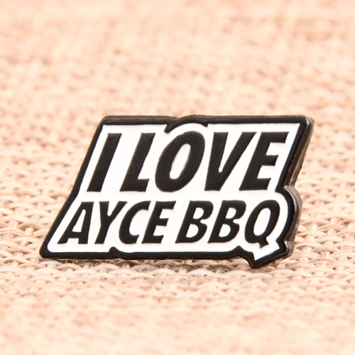 BBQ Enamel Lapel Pins