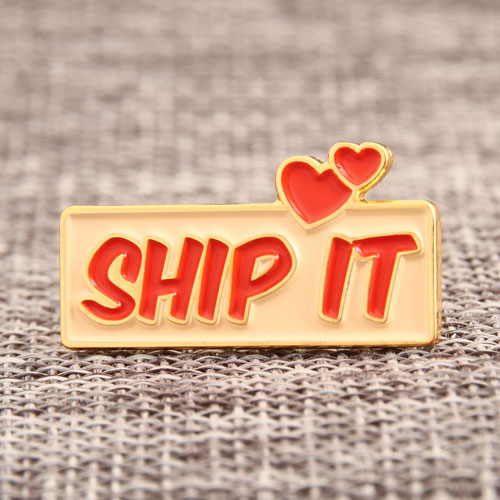 SHIP IT Enamel Pin