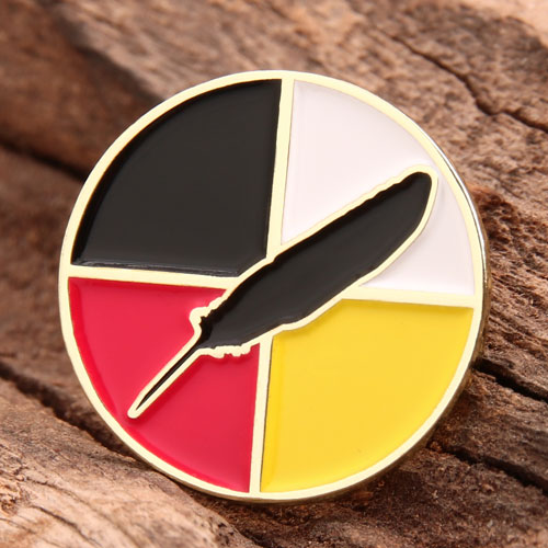 Feather Custom Enamel Pins