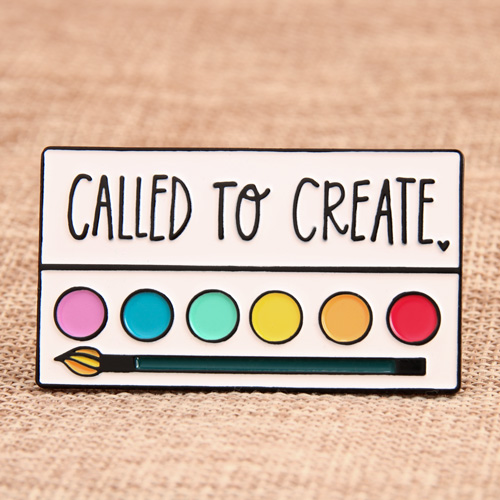 Paint Tray Soft Enamel Pins