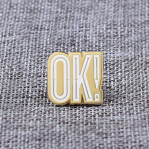 OK Custom Enamel Pins