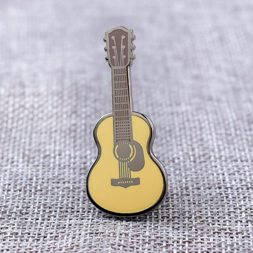 Guitar Enamel Lapel Pins