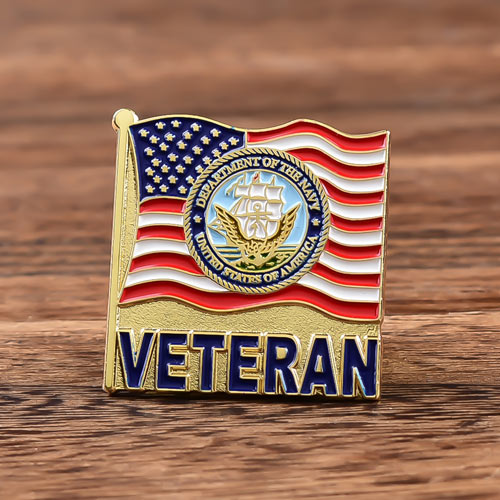 Veteran Navy Custom Lapel Pins