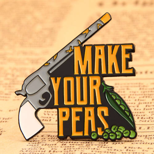 Make Your Peas Lapel Pins