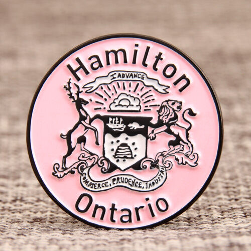 City Of Hamilton Lapel Pins