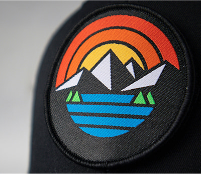 custom woven patches for caps