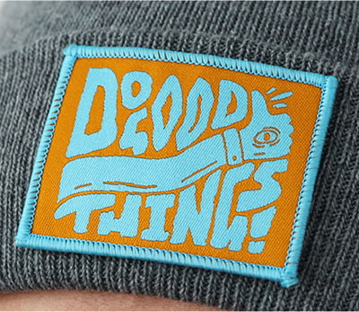 custom woven patches for hats