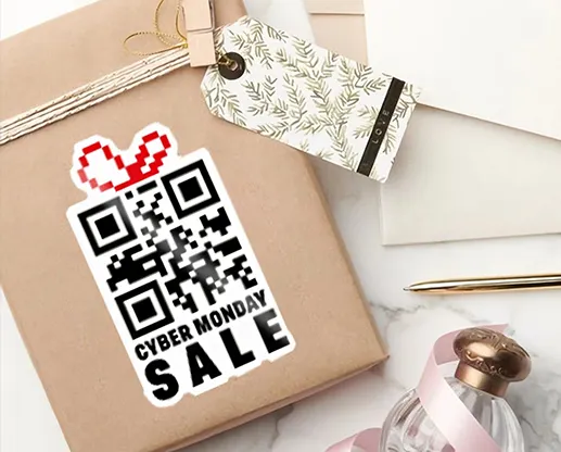 Sales QR Code Stickers
