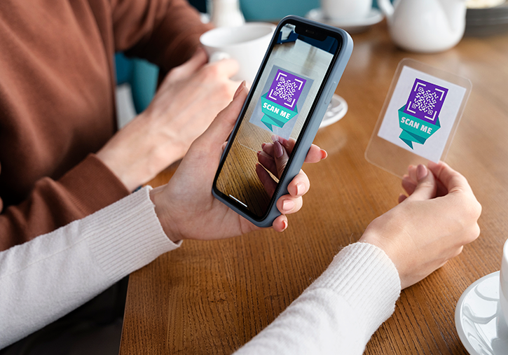 Customized QR Code Stickers Customized QR Code Stickers