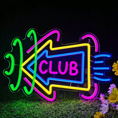 Different Frequency Neon Signs