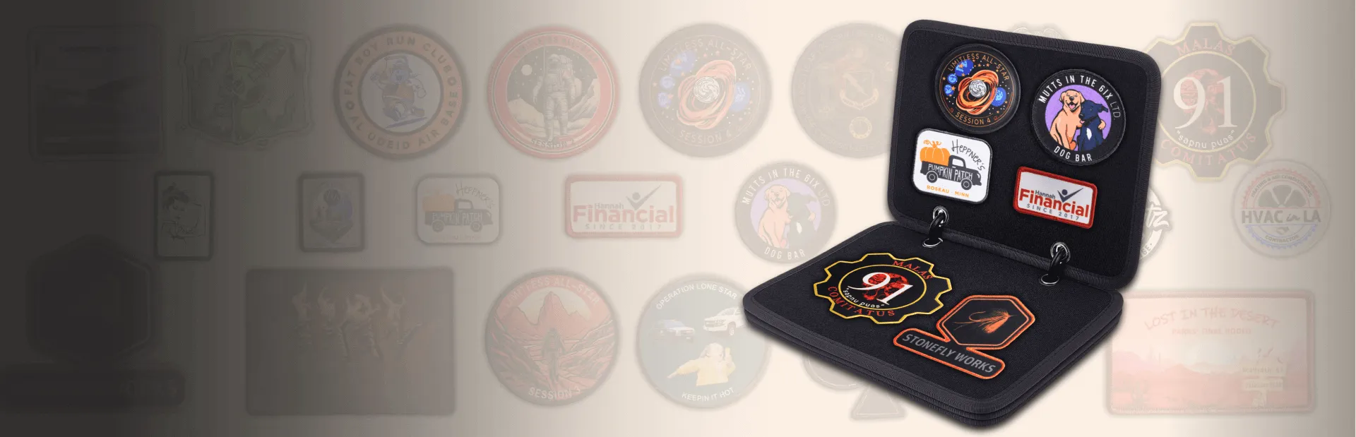 custom printed patches