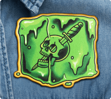 printed patches cheap