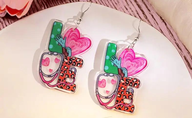 Custom Acrylic Earrings No Minimum Custom Acrylic Earrings No Minimum