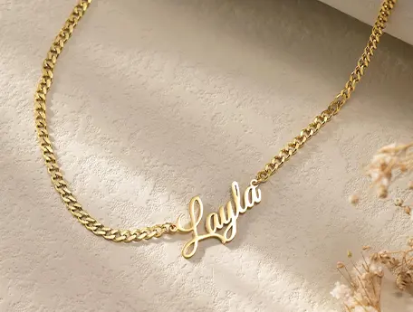 custom necklace name custom necklace name