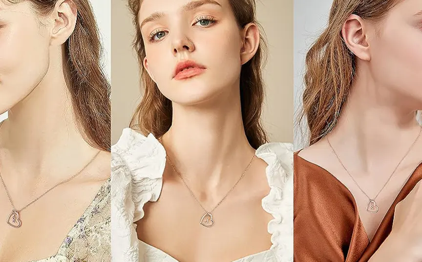 womens initial necklace womens initial necklace