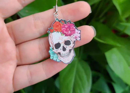 custom picture earrings