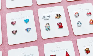 personalized custom cute stud earrings