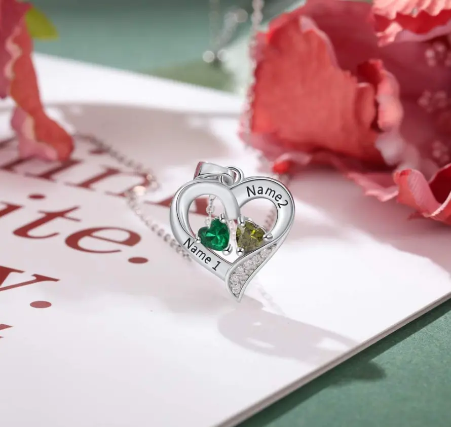 birthstone necklaces