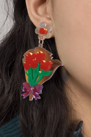 cheap beautiful custom earrings