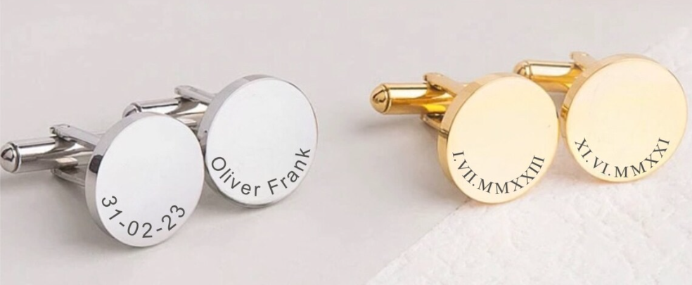 custom mens cufflinks for speech