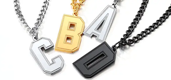 personalized initial necklace personalized initial necklace
