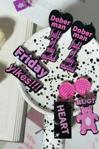 pretty custom picture earrings pretty custom picture earrings