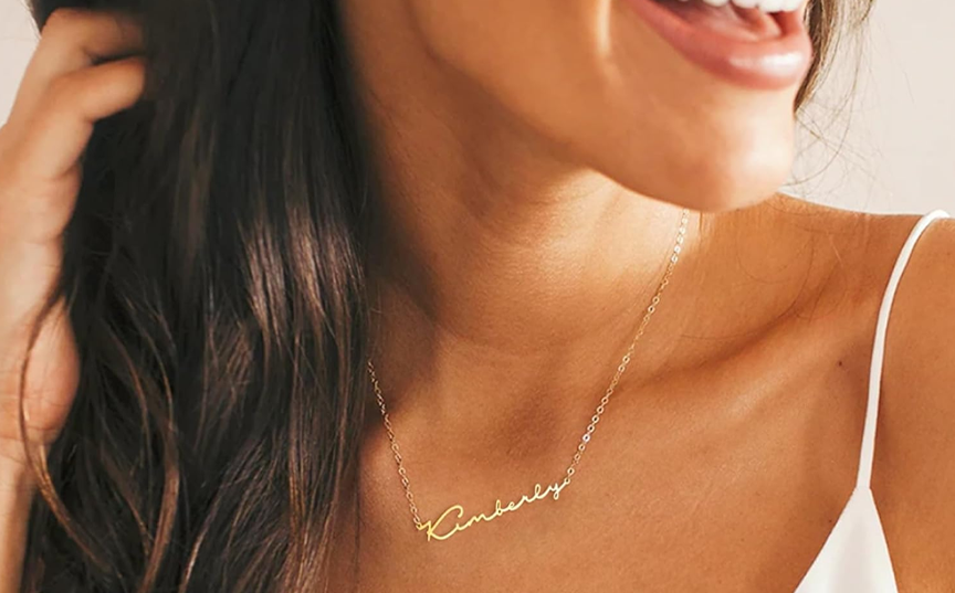 customized name necklace
