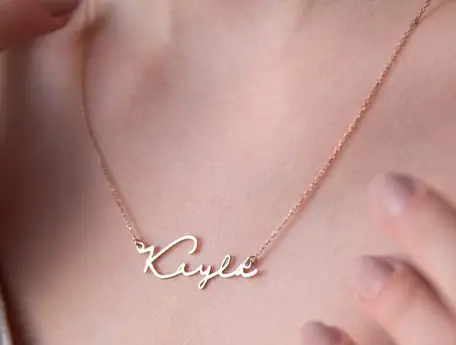 personalized name necklace